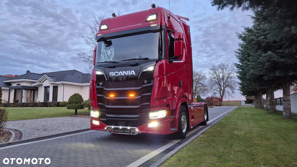 Scania SCANIA///S530///V8///2022/// FULL LED///ALUFELGI/// KLIMATYZACJA POSTOJOWA/// ZABUDOWY MIĘDZYOSIOWE/// SKÓRZANE FOTELE///WAGA/// STAN JAK NOWY///RETARDER/// - 6