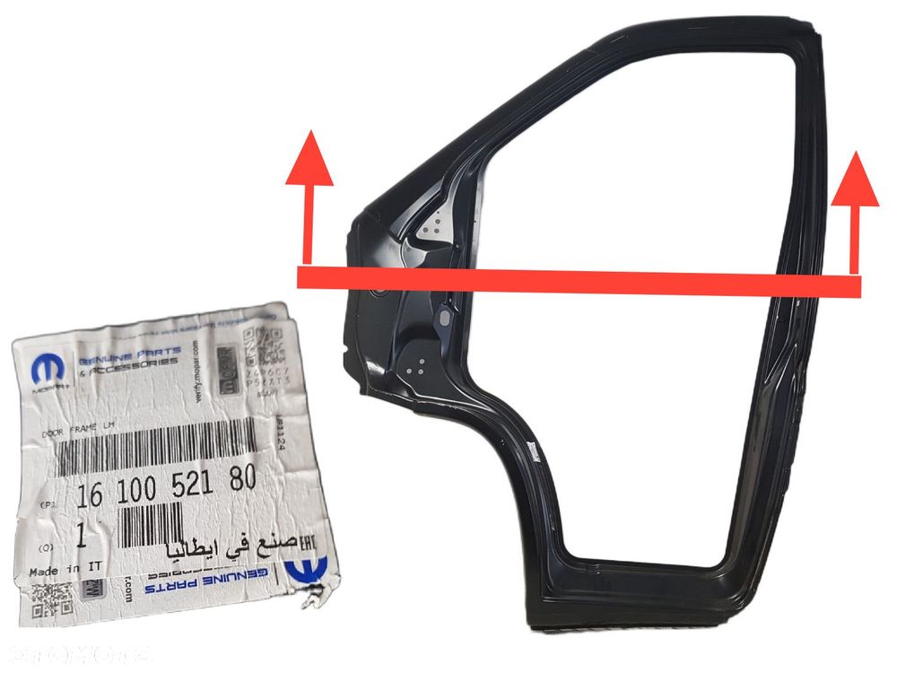 NOWY ORYGINALNY LEWY PRZEDNI SŁUPEK DACHU PODSZYBIE PEUGEOT BOXER CITROEN JUMPER FIAT DUCATO III 14- - 1