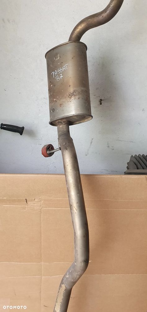 Tłumik końcowy środkowy wydech VW Passat B7 1.6 TDI 3C0253411BK - 3