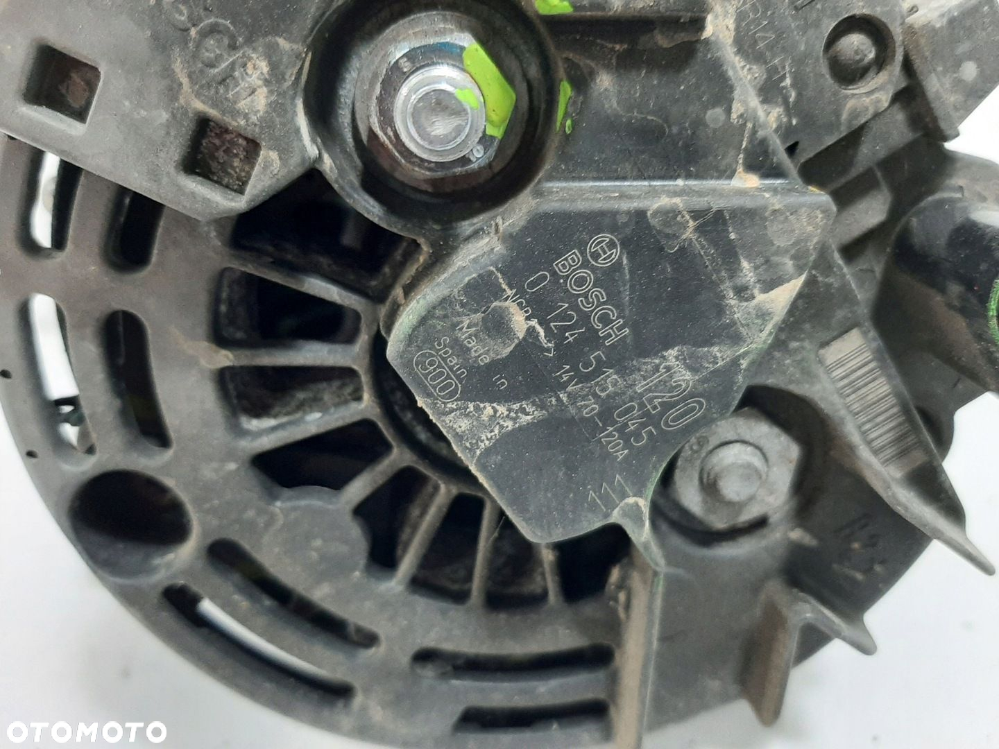MERCEDES CL203 COUPE C180 2.0 16V 01R ALTERNATOR BOSCH 120A 0124515045 - 6