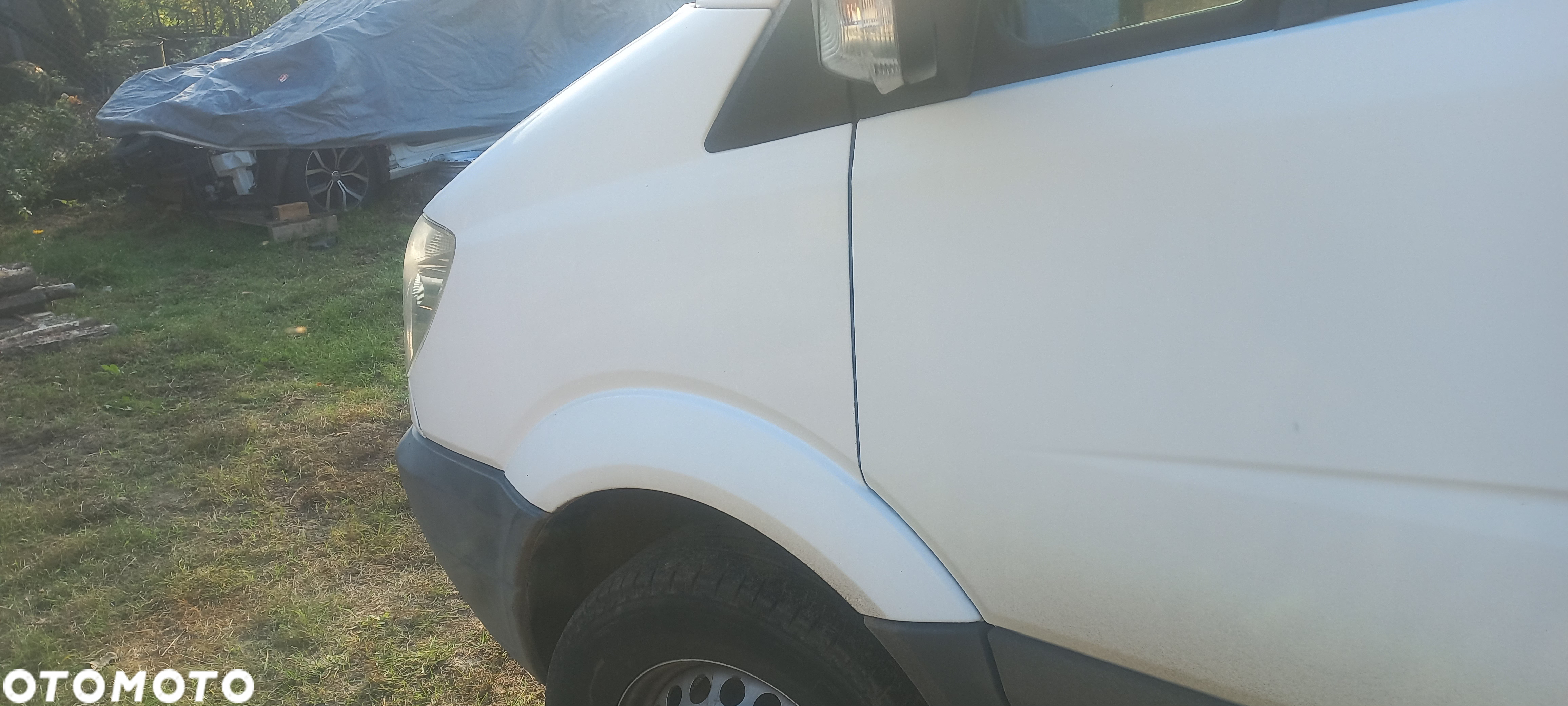 ZDERZAK 2x BŁOTNIK PRZÓD MASKA MERCEDES W906 SPRINTER POZNAN - 3