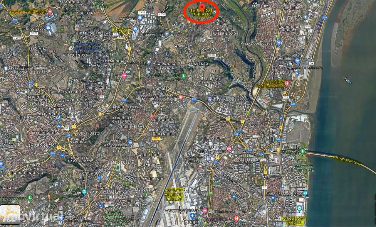 Conjunto de 8 lotes para construção em Unhos, Loures – investimento ou - Grande imagem: 5/6