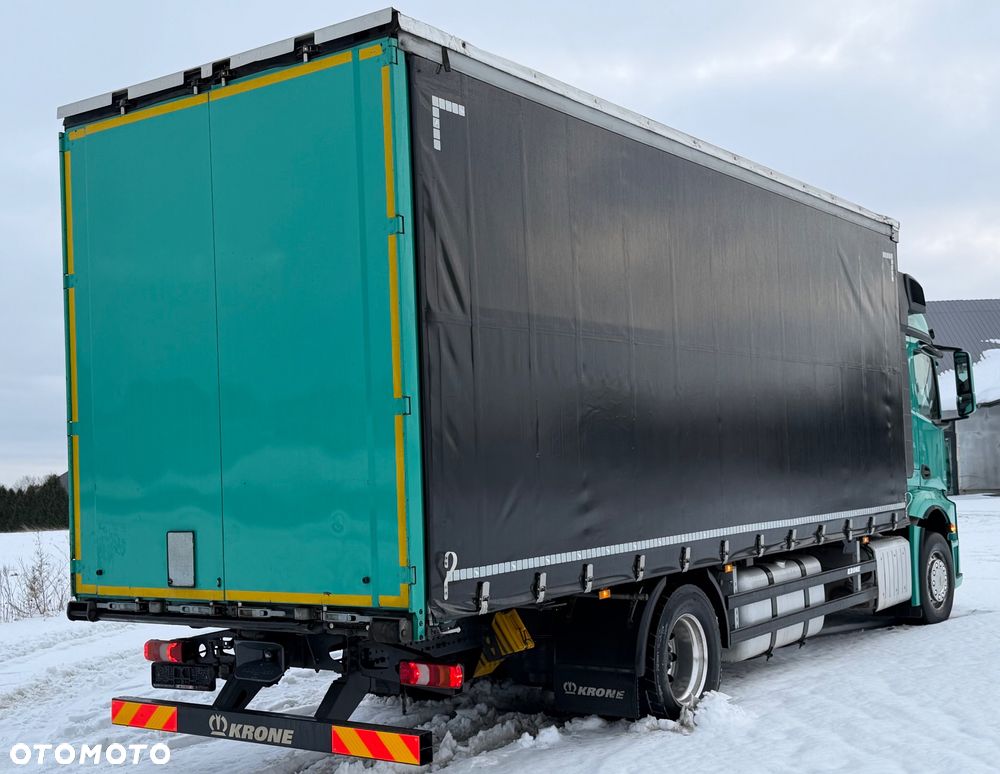Mercedes-Benz ACTROS 1845 / FIRANKA / 18 EUROPALET / ALUSY / 8 000 KG ŁADOWNOŚCI / 2018 ROK / SPROWADZONY / AUTOMAT / SYPIALKA / EURO 6 - 3