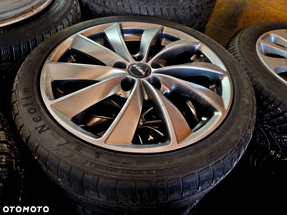 5x112 Felgi Aluminiowe Alufelgi 17 Koła Letnie lato AUDI A4 B5 B6 B7 A6 C5 C6 SEAT EXEO VW PASSAT B5 B6 B7 SKODA SUPERB MERCEDES 5mm Legnica ALU-RAD 215/45 21r. - 1