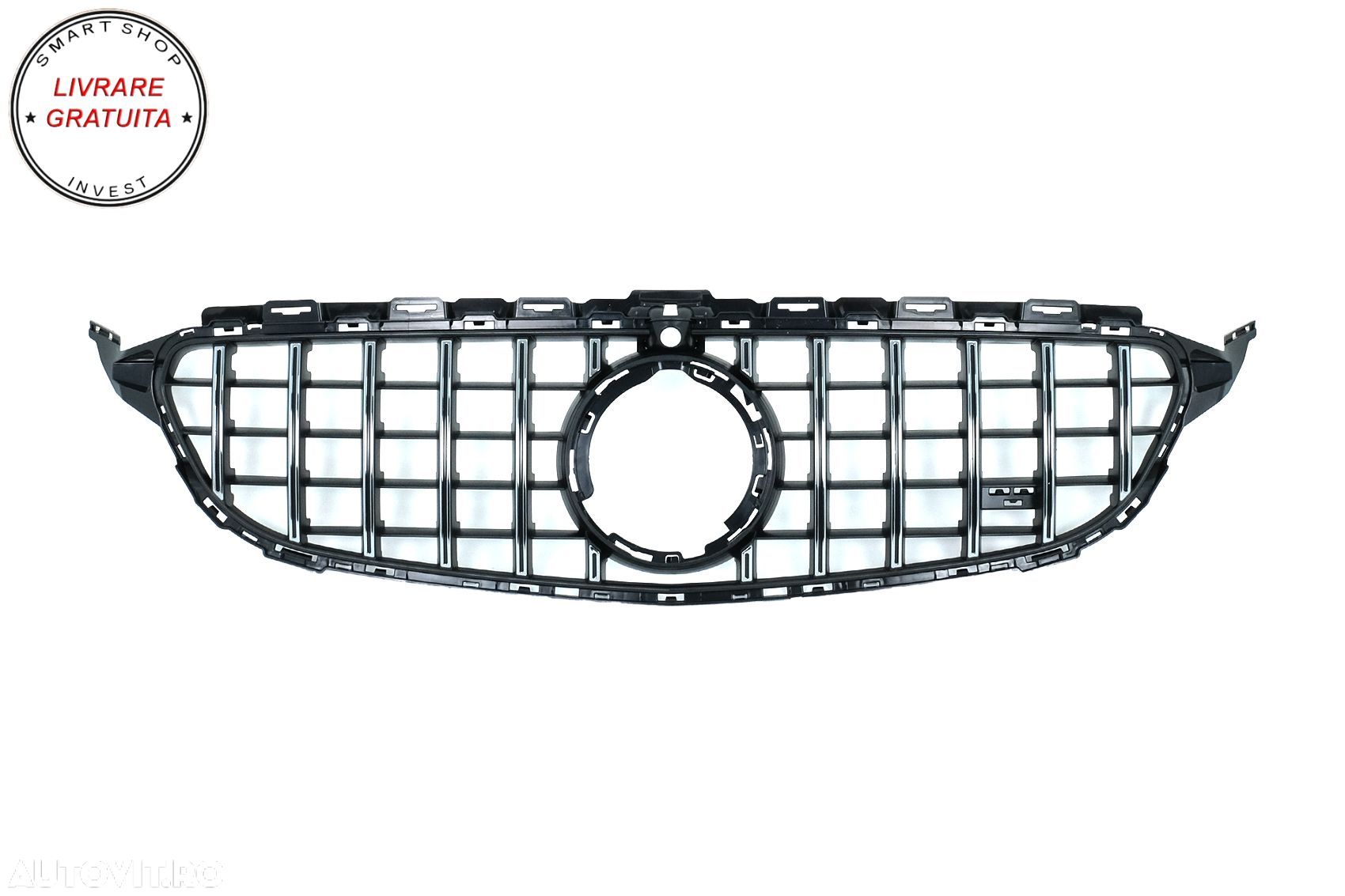 Grila Centrala Mercedes W205 Sedan S205 T-Modell A205 Cabriolet C205 Coupe Facelif- livrare gratuita - 1