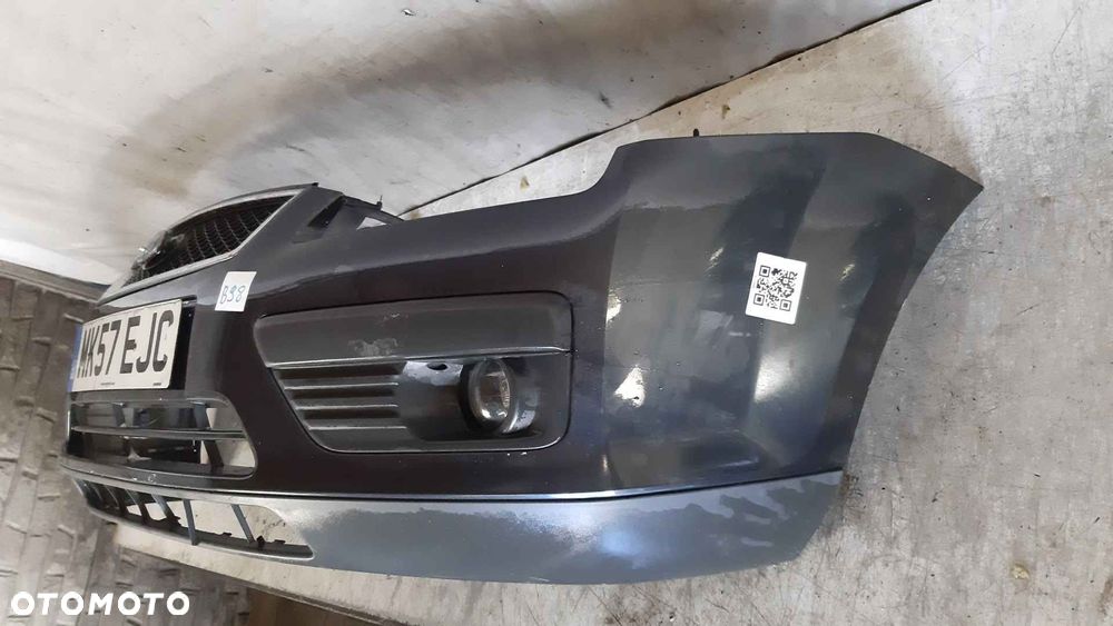 ^ ZDERZAK PRZÓD PRZEDNI FORD FOCUS MK.2 2 II H4 SZARY GRAFIT HALOGENY - 5