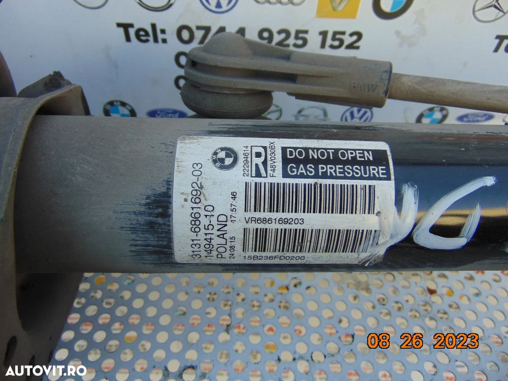 Amortizor cu arc BMW X1 f48 F49 arcuri telescoape fata stanga dreapta arc amortizoare - 3