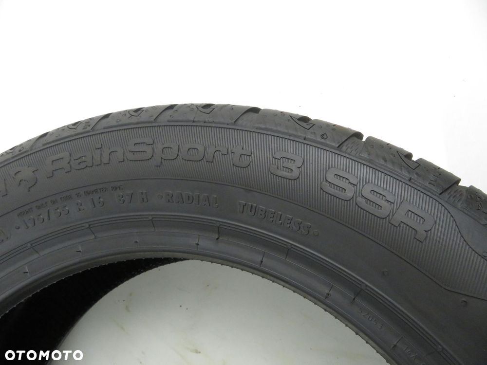 195/55R16 OPONA LETNIA Uniroyal RainSport 3 87H SSR dot: 1421 - 3