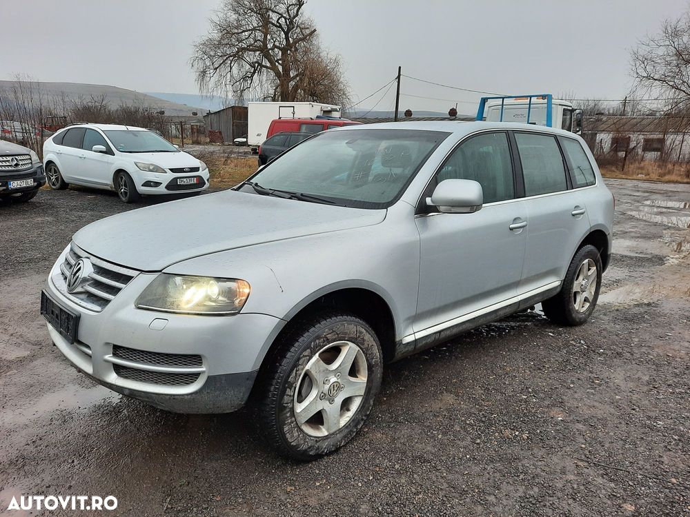 Aripa fata dreapta stanga VW Touareg 7L 2007 cod culoare LA7W - 1