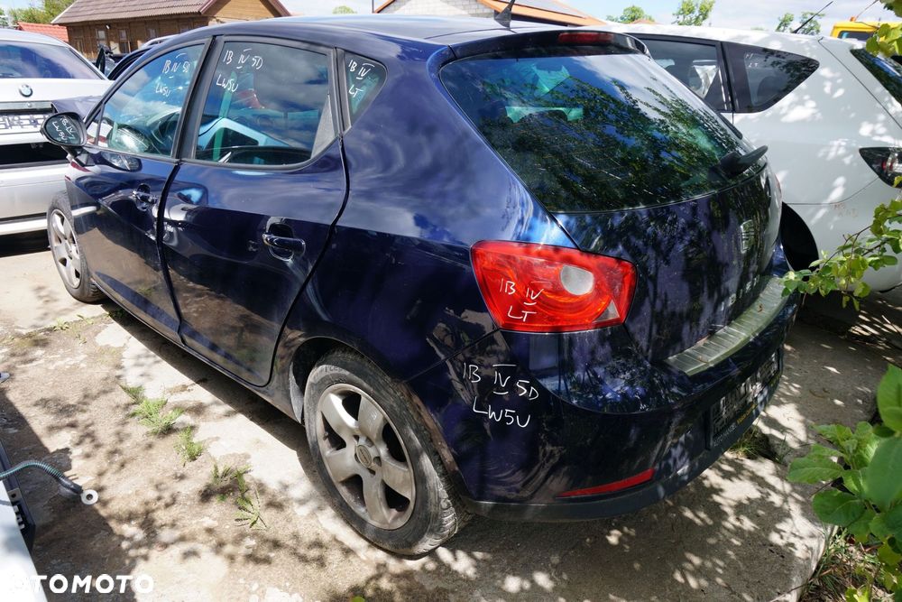 SEAT IBIZA IV 6J 5D HB 2009 LW5U 1.6 16V BTS 105KM LWX GRANATOWY na części - 3
