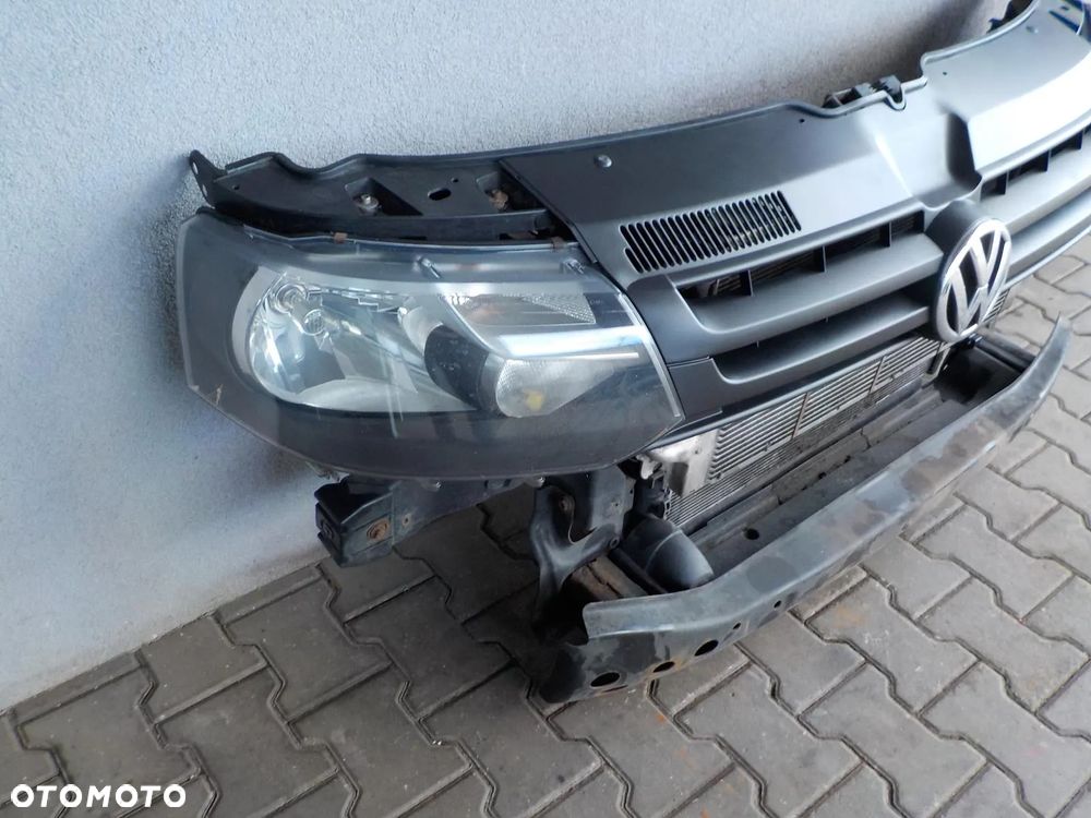 VW T5 LIFT KOMPLETNY PRZÓD MASKA ZDERZAK BŁOTNIKI - 12