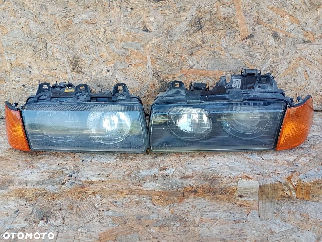 REFLEKTOR 2SZT KPL EU L P SOCZEWKA BMW E36 - 1