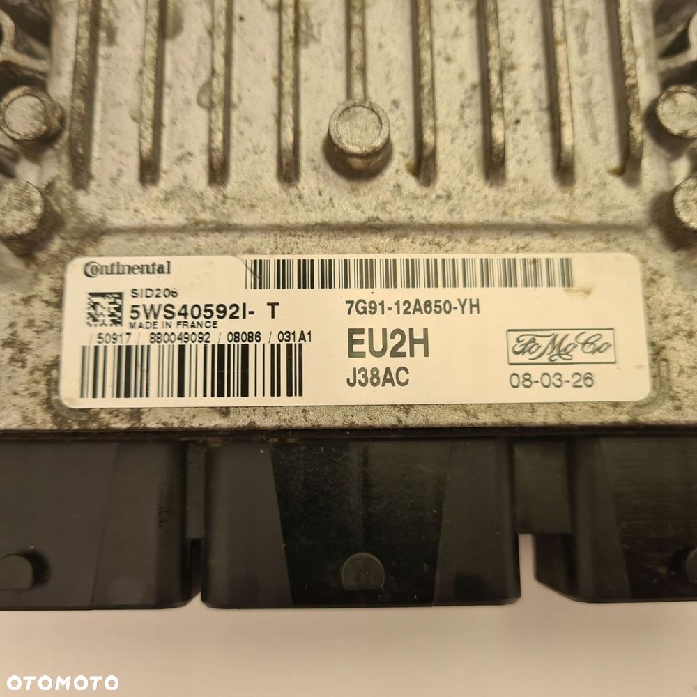 KOMPUTER SILNIKA 7G9112A650YH MONDEO MK4 1,8 TDCI - 4
