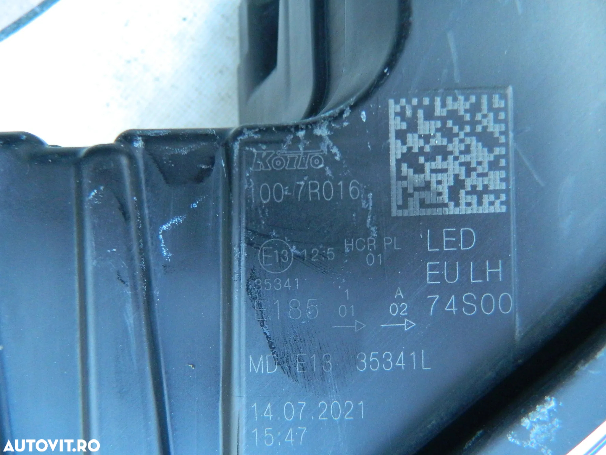 Far dreapta FULL LED Suzuki Vitara 2 Facelift model 2018-2022 cod 100-7R016 - 4