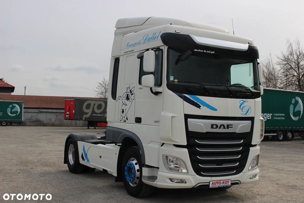 DAF XF 106.480 / RETARDER /LODÓWKA /KLIMA POSTOJOWA /OPONY 80%/**SERWIS FR **/ IDEALNY STAN / - 3