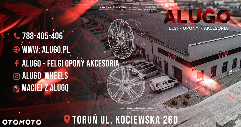 Kompletne Koła 21" 5x112 Carbonado Ring Bmw X5 X7 7 series - 8