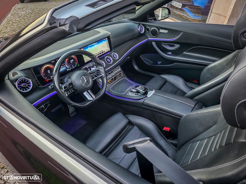 Mercedes-Benz E 220 d Cabrio 9G-Tronic AMG Line - 22