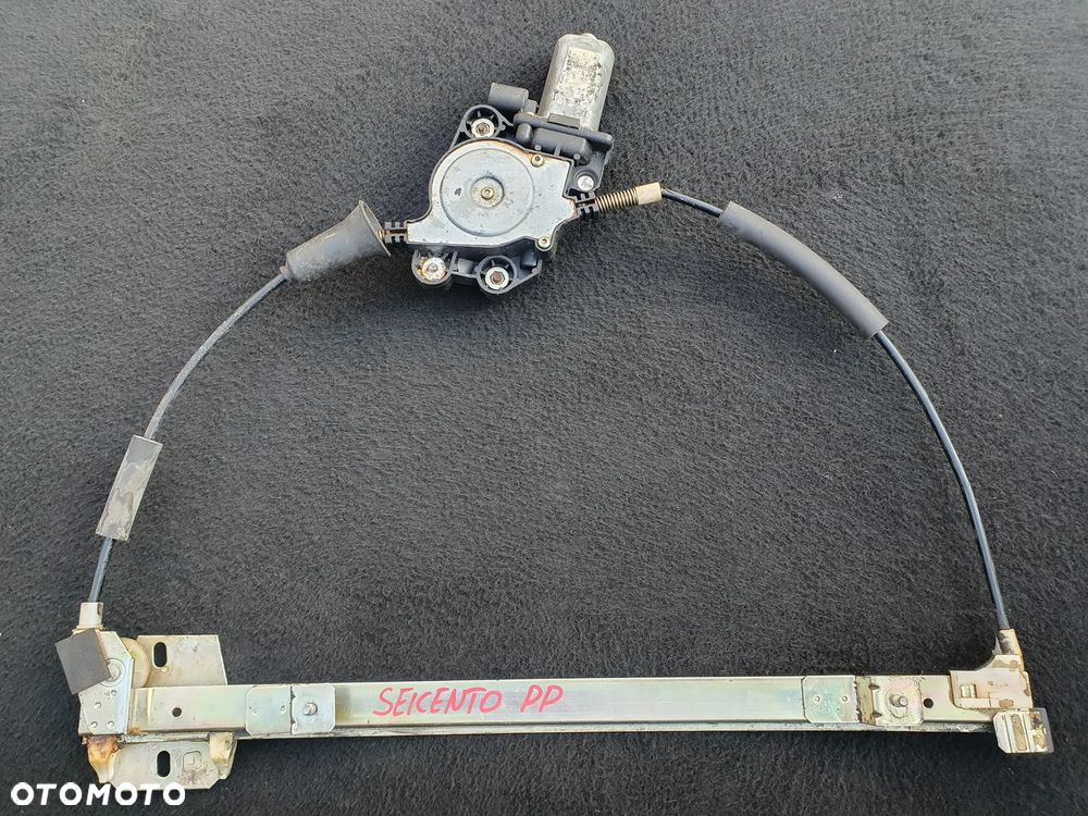 FIAT SEICENTO PODNOŚNIK SZYBY PRAWY PRZÓD 46512241 2PIN - 1