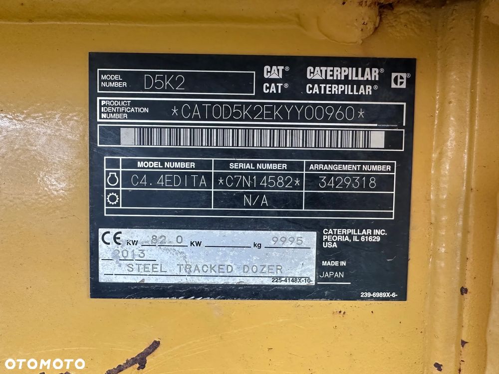 Caterpillar CAT D5 K2 LGP 3700MTH - 19