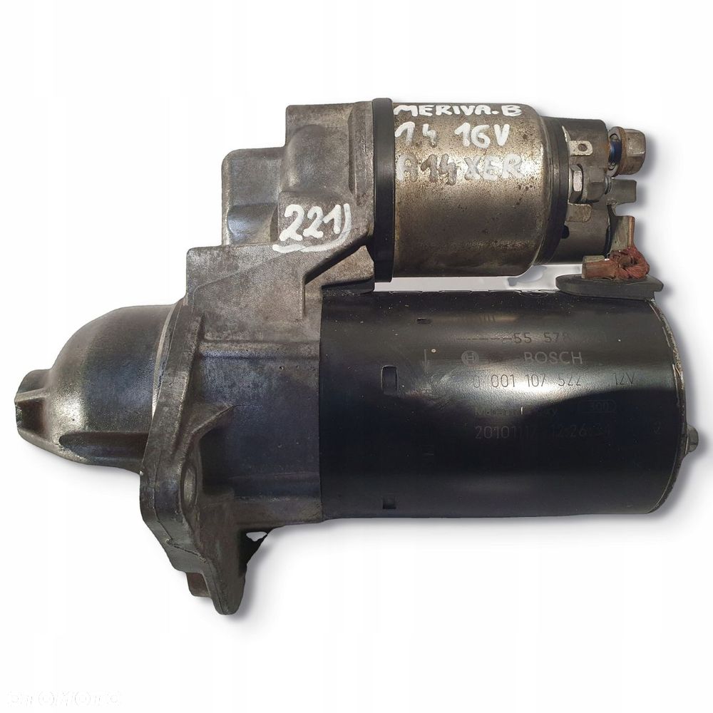 ROZRUSZNIK Opel Meriva B 1.4 16V bosch 0001107522 55578921 - 3
