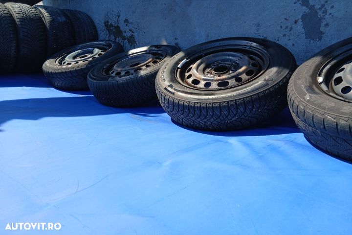 Jante tabla cu anvelope 15 - set 195/65 R15 15X8JJ ET50 195/65 R15 15 - 4