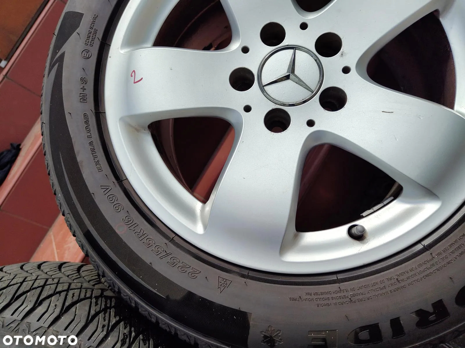 MERCEDES W211 VITO FELGI Aluminiowe Koła 16 5X112 +opony zimowe z 2023 roku - 35