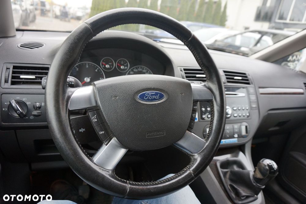 KIEROWNICA SKÓRZANA SKÓRA FOCUS C-MAX 3M51-3600-CH3ZHE FORD 2003-2007 - 3