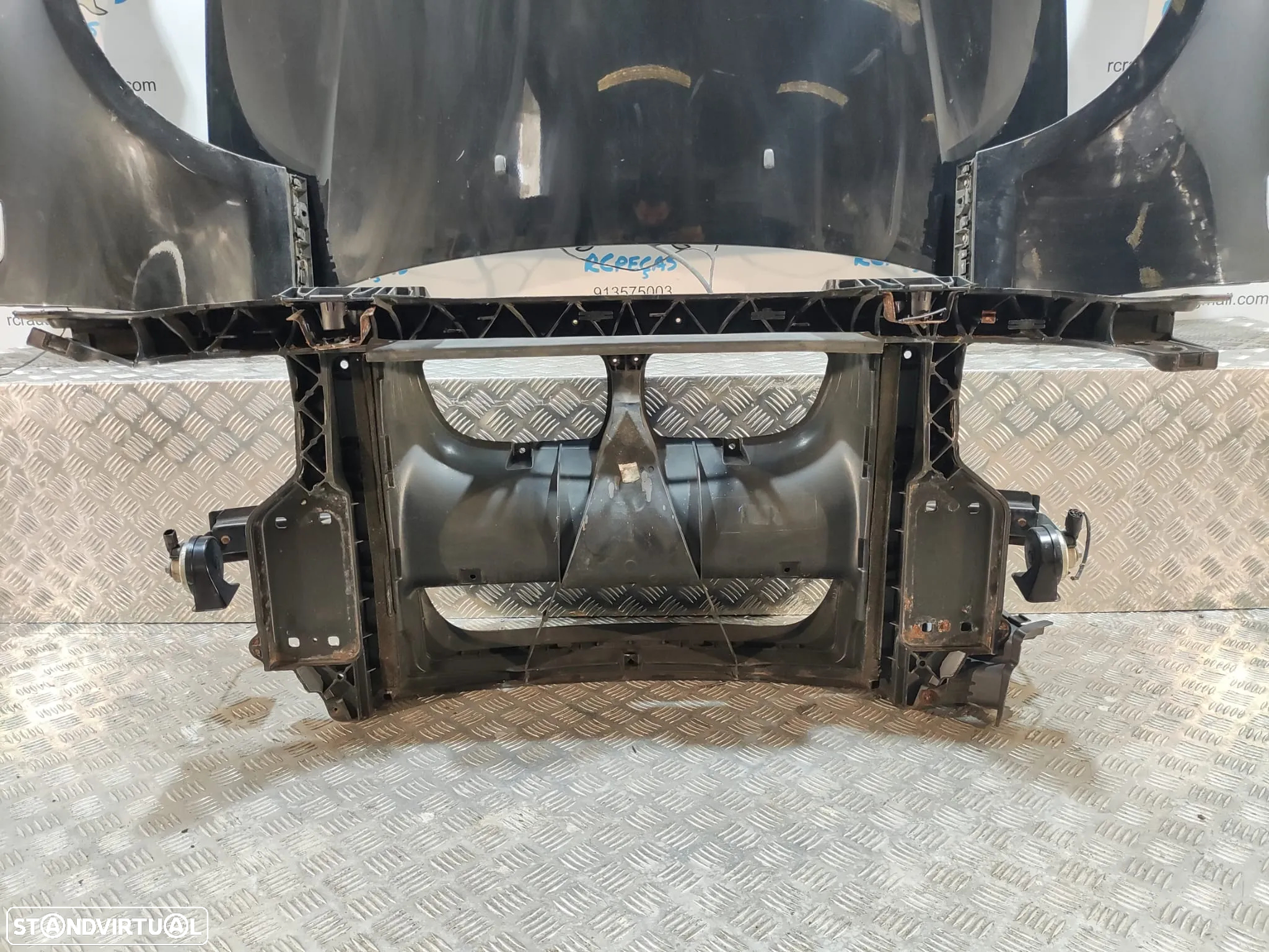FRENTE COMPLETA BMW SERIE 1 E87 E81 PACK M PARACHOQUES SENSORES GUARDA-LAMAS OTICAS RADIADOR VENTILADOR FRENTE FIBRA REFORÇO - 8