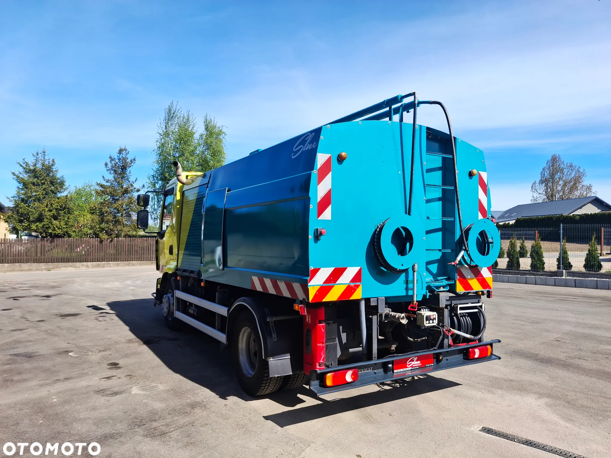 Renault Midlum 220 Polewaczka Myjka Karcher Mycie Ulic Myjka Drogowa Podlewanie Mycie Ciśnieniowe Cysterna 2012r 1782 MTH Hydrostat - 3