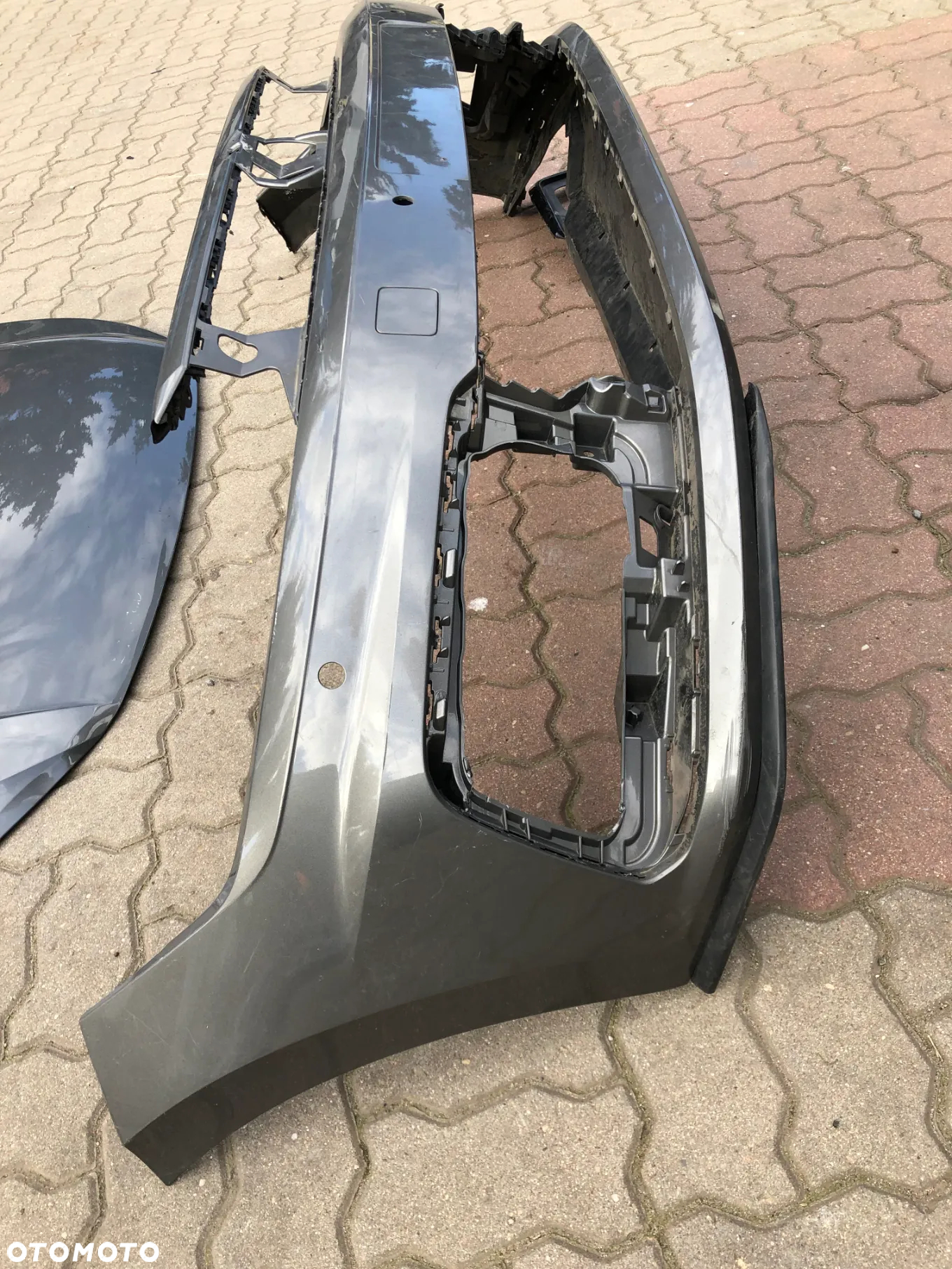 VW POLO 2G0 R- LINE ZDERZAK PRZEDNI HALOGEN GRILL BELKA MASKA - 15