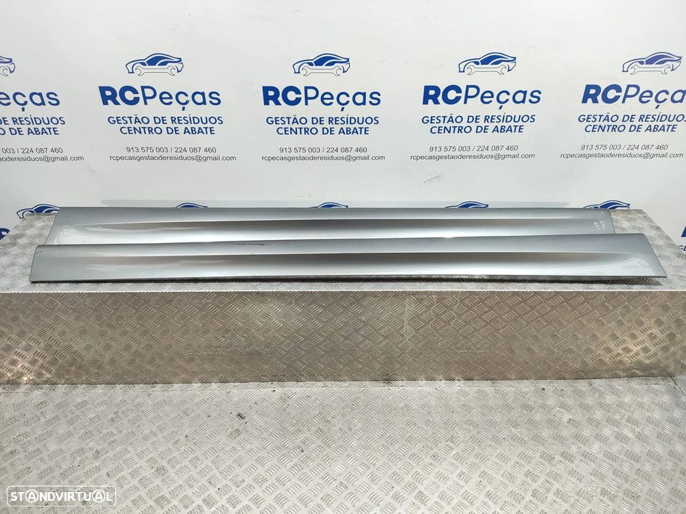 Conjunto Embaladeira Embaladeiras Esquerda Direita BMW Serie 3 E90 E91 LCI Saia Saias Lateral Laterais Original - 6