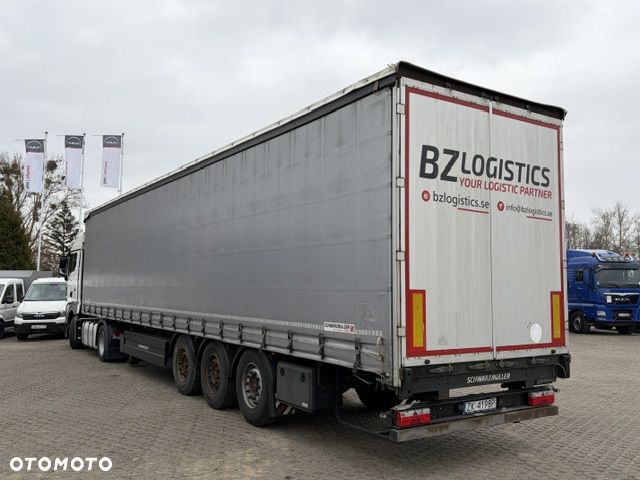 Schwarzmuller Kurtyna, SAF, oś podnoszona, dach podnoszony - 3