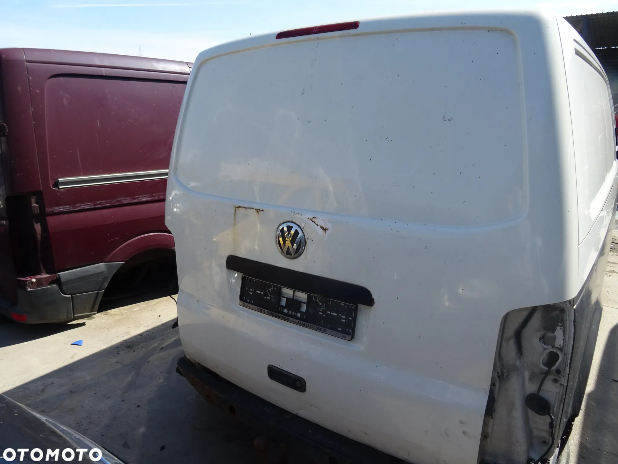 Volkswagen Transporter T5 1.9 TDI AXB na części maska zderzak błotnik drzwi - 4