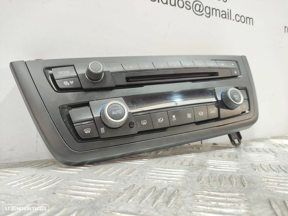 Display Sofagem Controlo Radio Climatronic Para Bancos Aquecidos BMW Serie 3 F30 F31 9226784 04 - 4