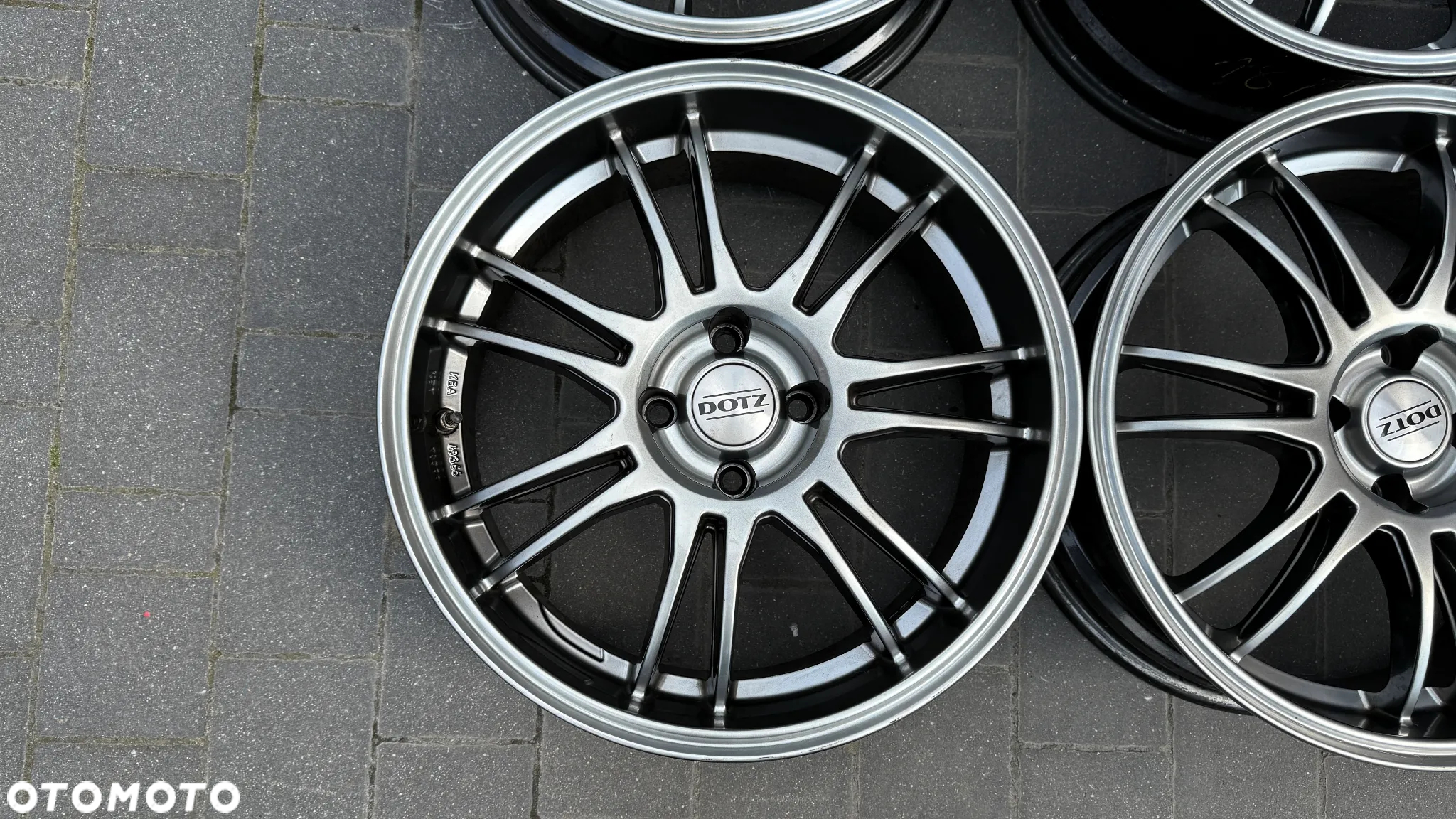 Felgi Aluminiowe KBA DOTZ r18 4x108 ford volvo kola et25 8J - 5