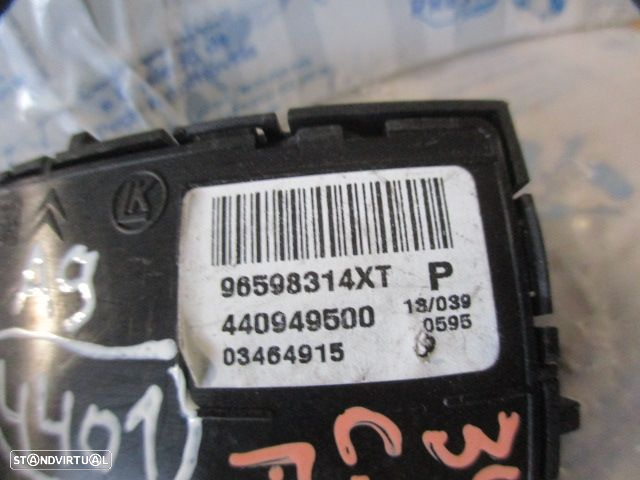 Interruptor 96598314XT CITROEN DS5 FASE 1 2013 2.0HDI 163CV 5P BRANCO REGULAÇÃO DO BANCO FD - 4