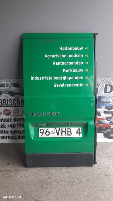 Usa spate model scurt cu tabla Peugeot Boxer/Citroen Jumper/Fiat Ducato Euro 4 (2006-2011) - 4