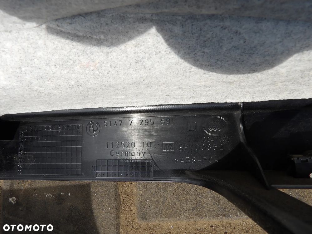 BMW - F34 - BOCZKI BAGAŻNIKA - PRAWY/LEWY - CENA ZA 1 SZT - 7295591  7295592 - 2