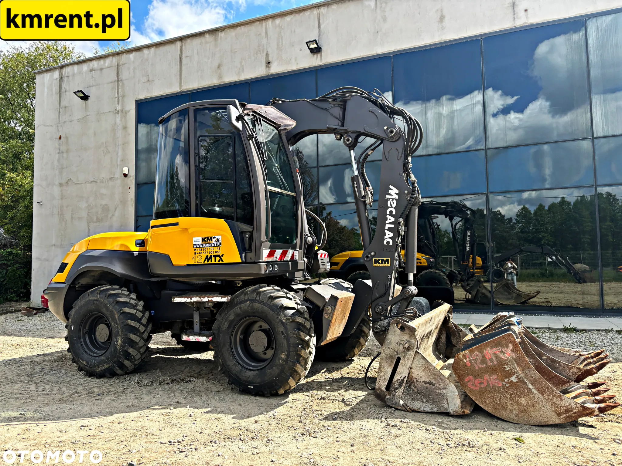 Mecalac 12 MTX KOPARKO-ŁADOWARKA 2016R. | MECALAC MSX MXT 714 - 5