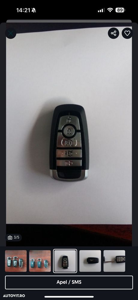 2015-2025 Cheie Ford Mustang F 150-250 Edge Explorer - 3