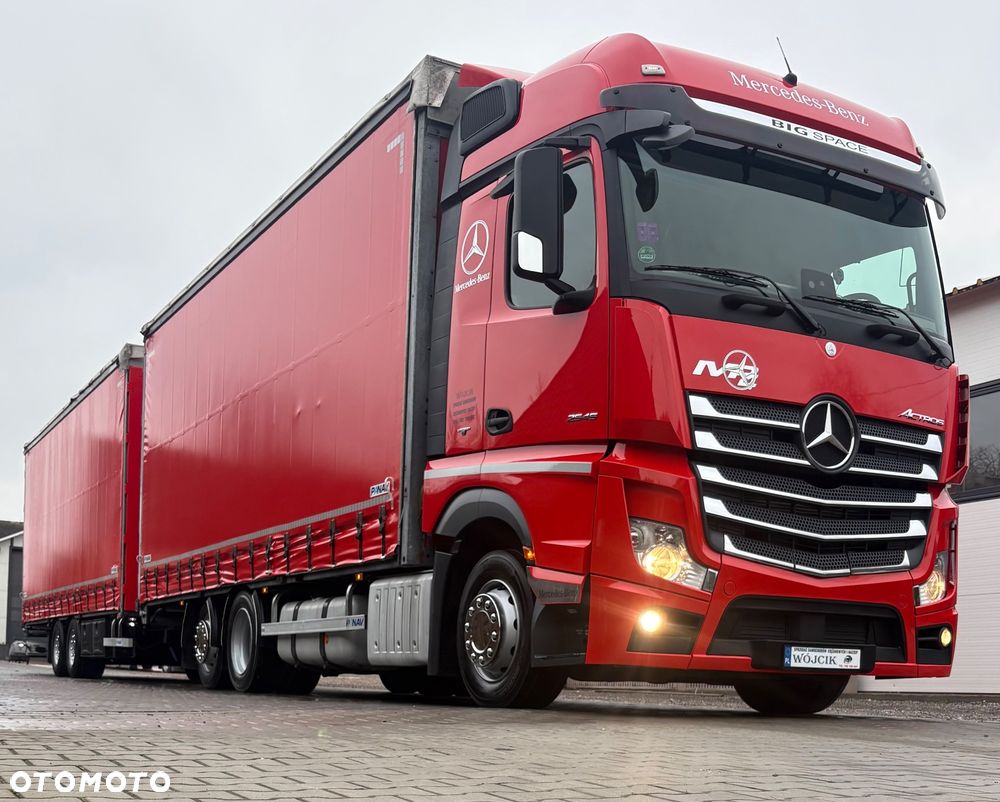 Mercedes-Benz Actros Big Space 2545 Zestaw/Tandem Przejazdowy Nowe Opony - 16