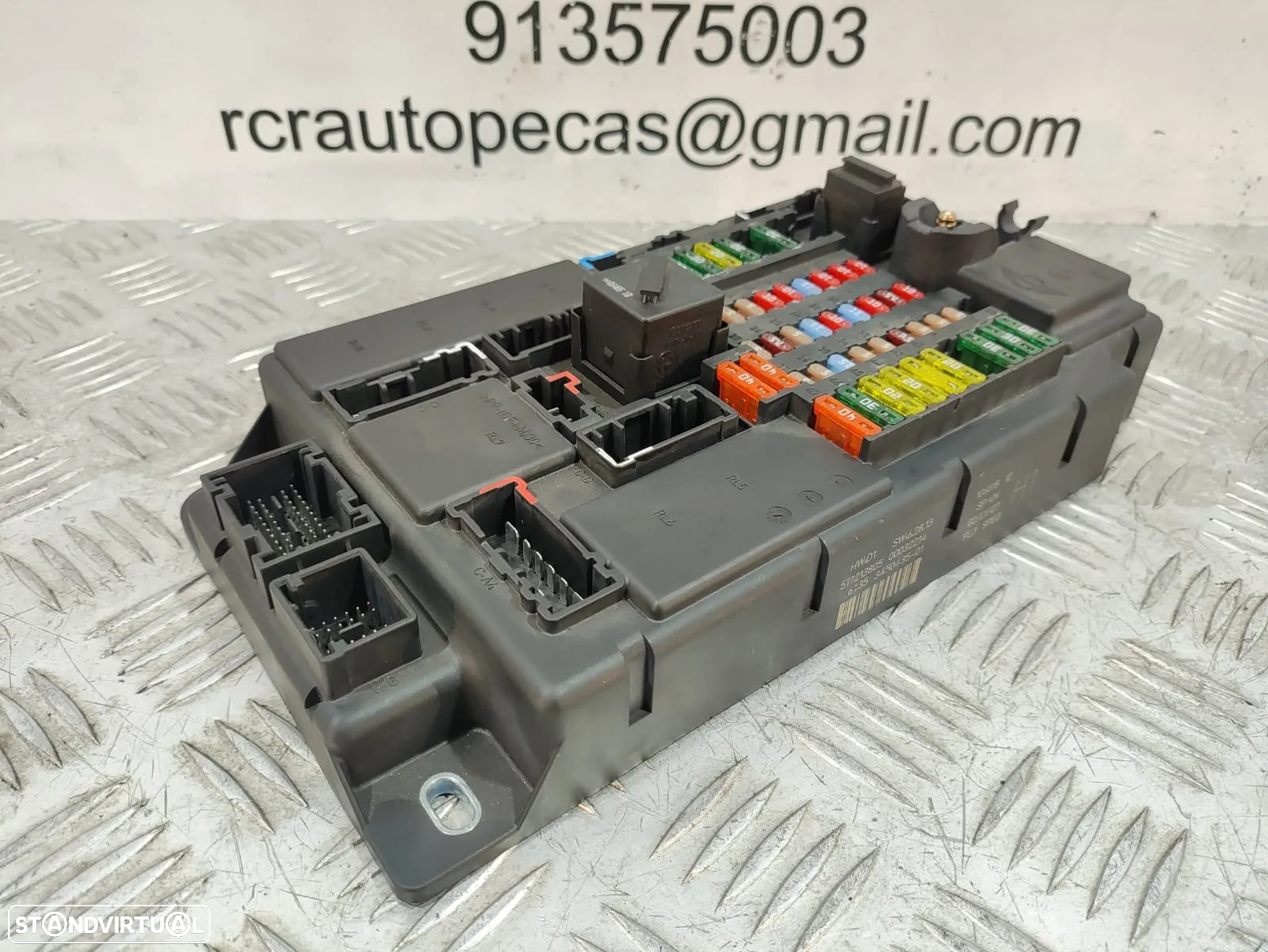 TAMPA CAIXA FUSÍVEIS RELÉS SAM BSI MINI COOPER R56 61353450435 3450435 - 3