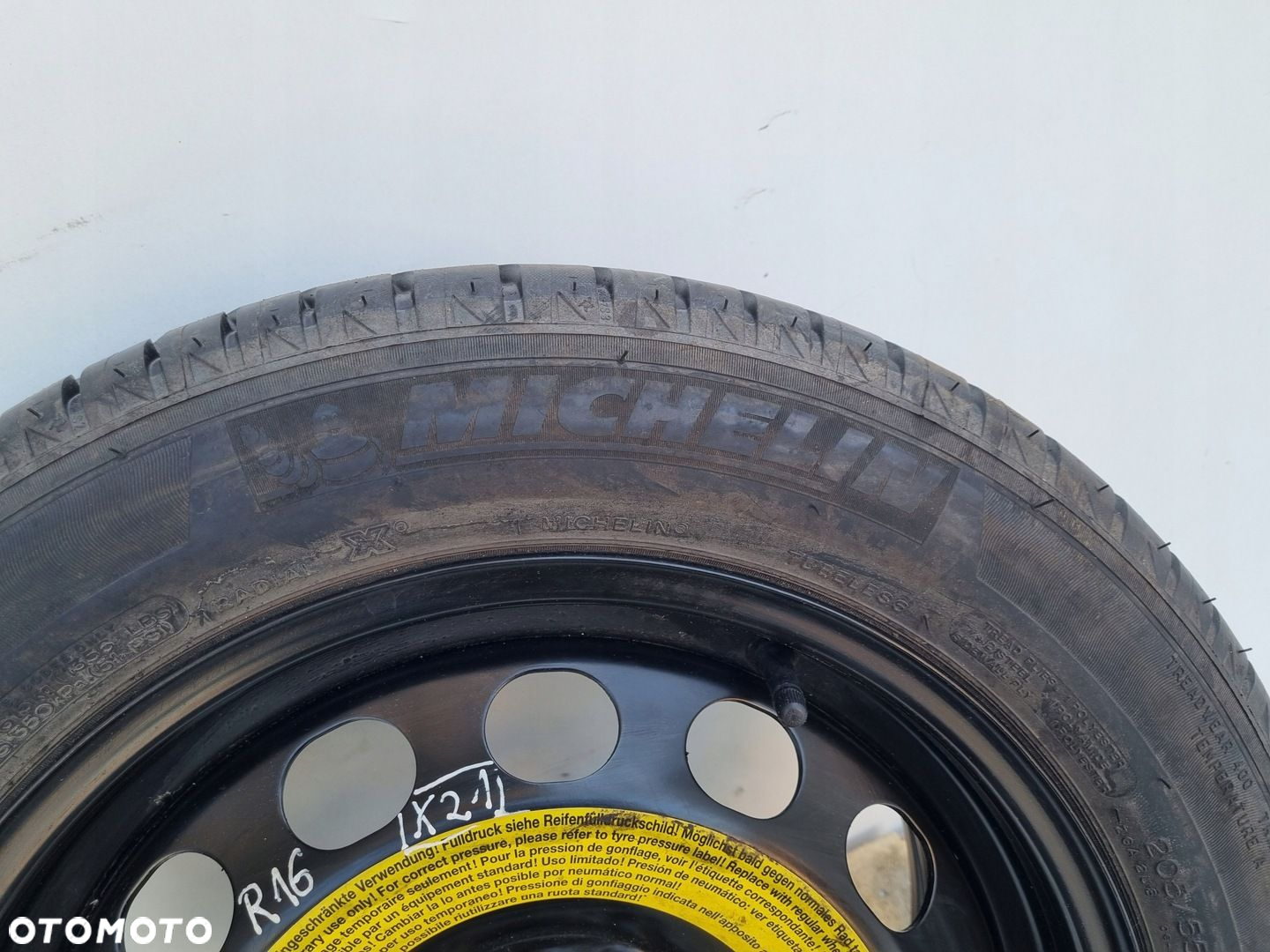VW Golf VII Octavia KOŁO ZAPASOWE Zapas felga 205/55 R16 5x112 5Q0601027AK - 4