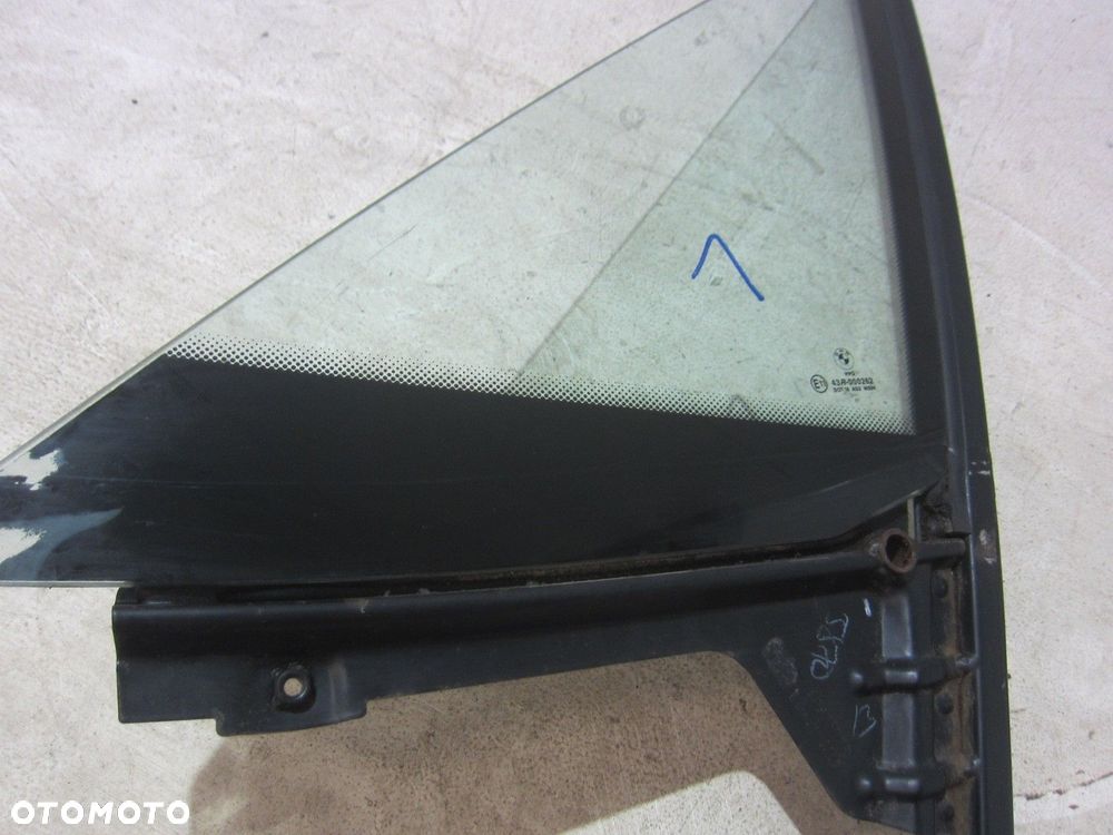 BMW Z3 E36 SZYBA TRÓJKĄTNA TRÓJKĄT DRZWI LEWYCH PRZEDNICH PRZÓD 51328410161 - 5