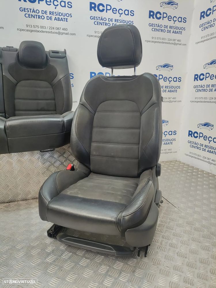 Conjunto Bancos Pele Alcantra Frente Frontais Tras Traseiros Originais Citroen DS DS5 Sport 2011 - 2018 - 9