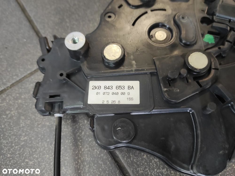 ZAMEK DRZWI PRZESUWNYCH LEWY 2K0843653BA VW CADDY 3 WYSYŁKA !!! - 3