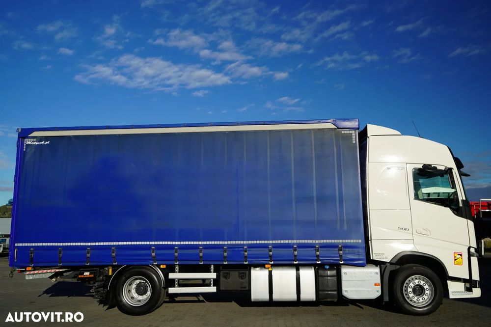 DAF FH 500 / ROȚI SOLIDE / RIDICARE / AER CONDIȚIONAT PARCARE / PODEA REZISTENTĂ / - 15