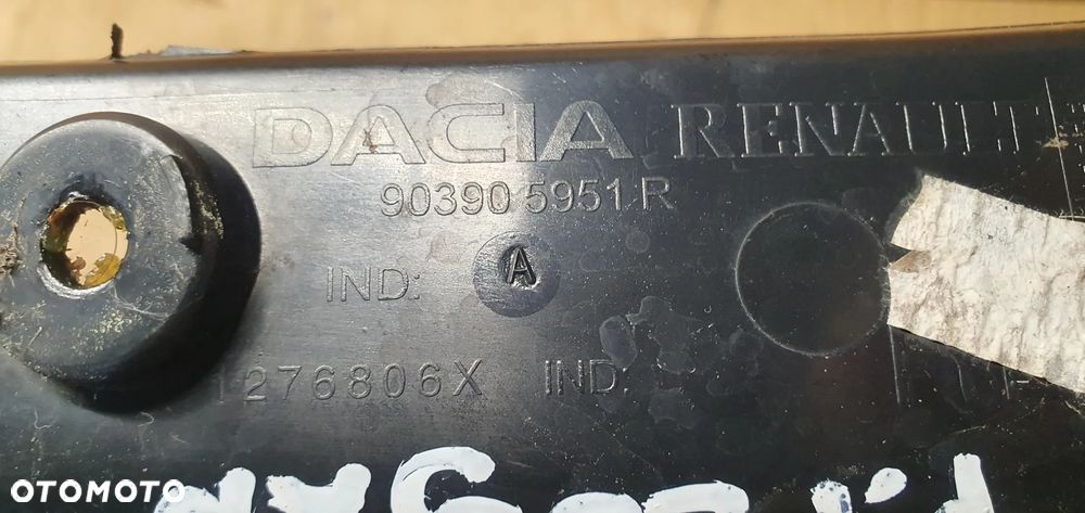 Osłona zaślepka lampy prawy tył Dacia Logan II 903905951R - 6