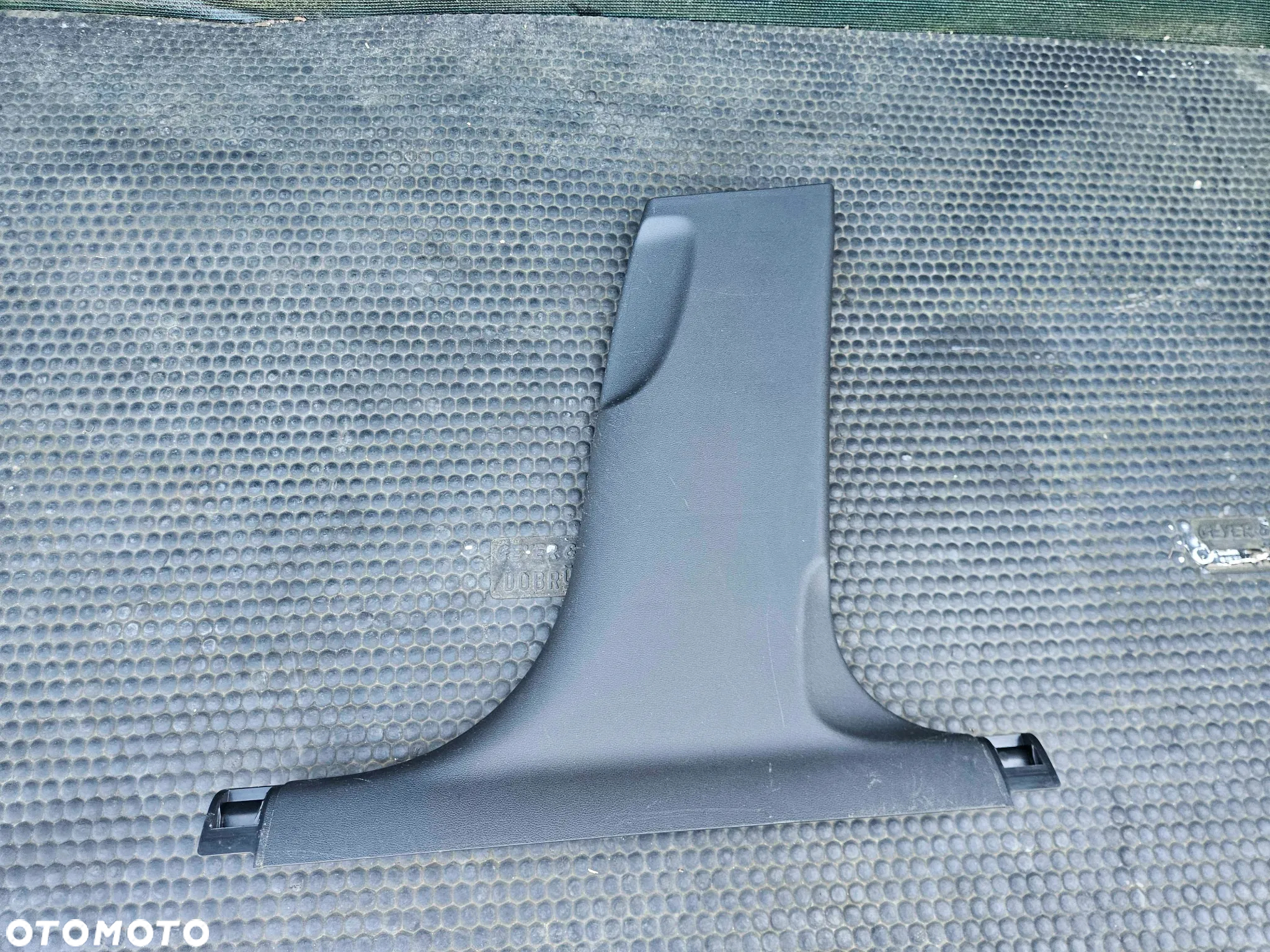 Oslona Slupka Progu Plastik Konsola Tapicerka Poszycie Wnetrza Czarne AUDI A4 B8 Sedan Kombi - 31
