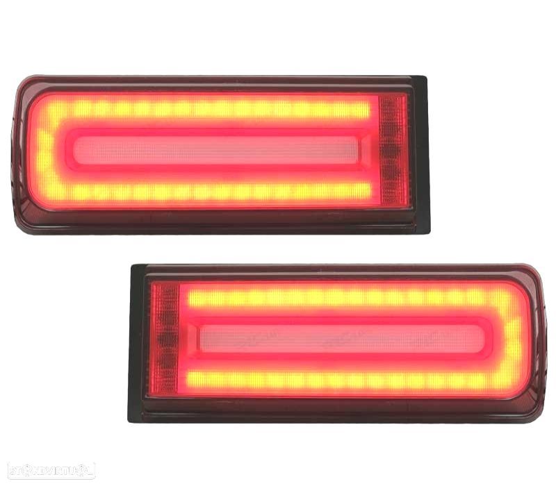 FAROLINS LED DINAMICO MERCEDES CLASE G W463 07-17 VERMELHO ESCURECIDO LOOK AMG G55 - 3